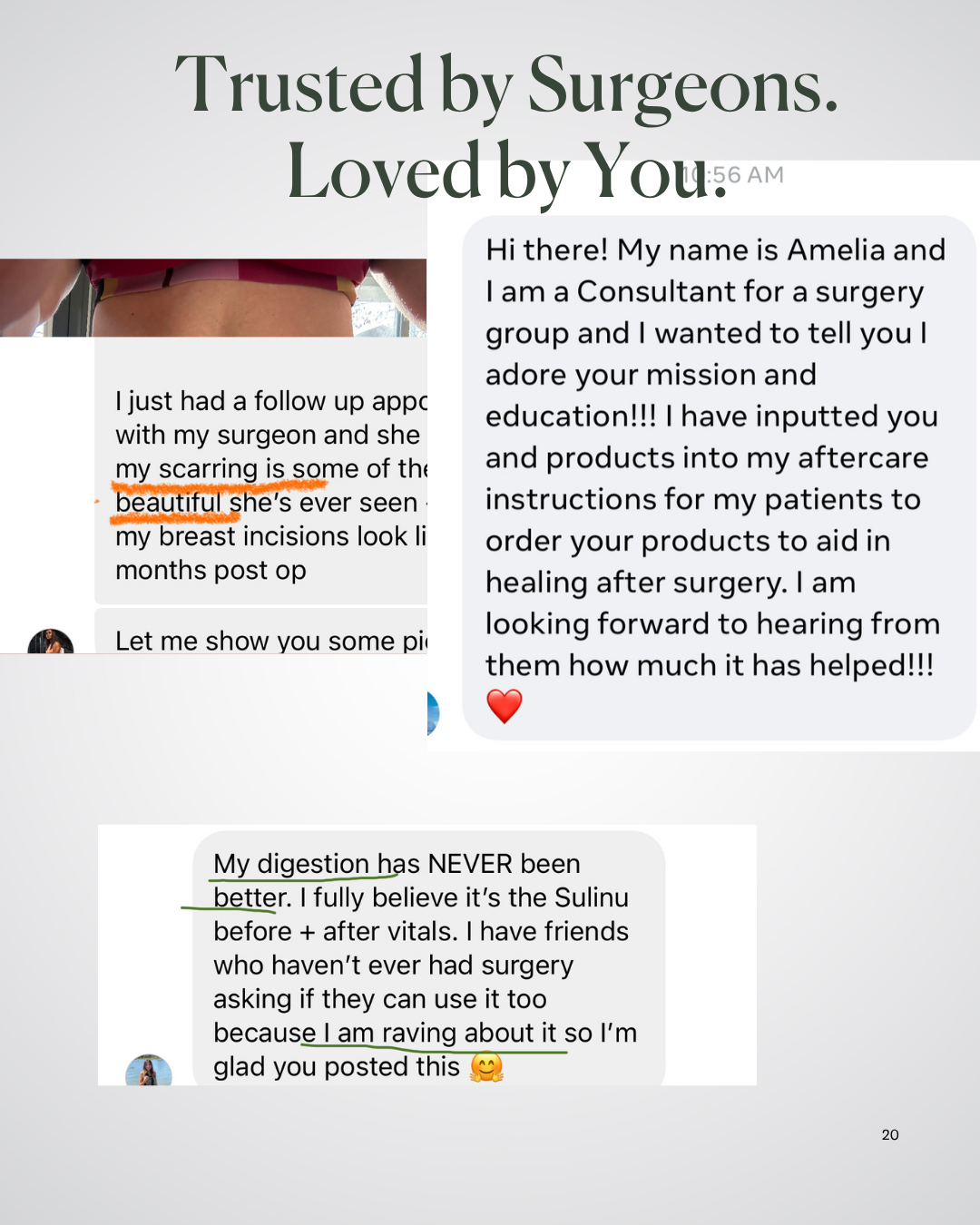 Before + After Vitals - NutriSurgical Vitamin Powder