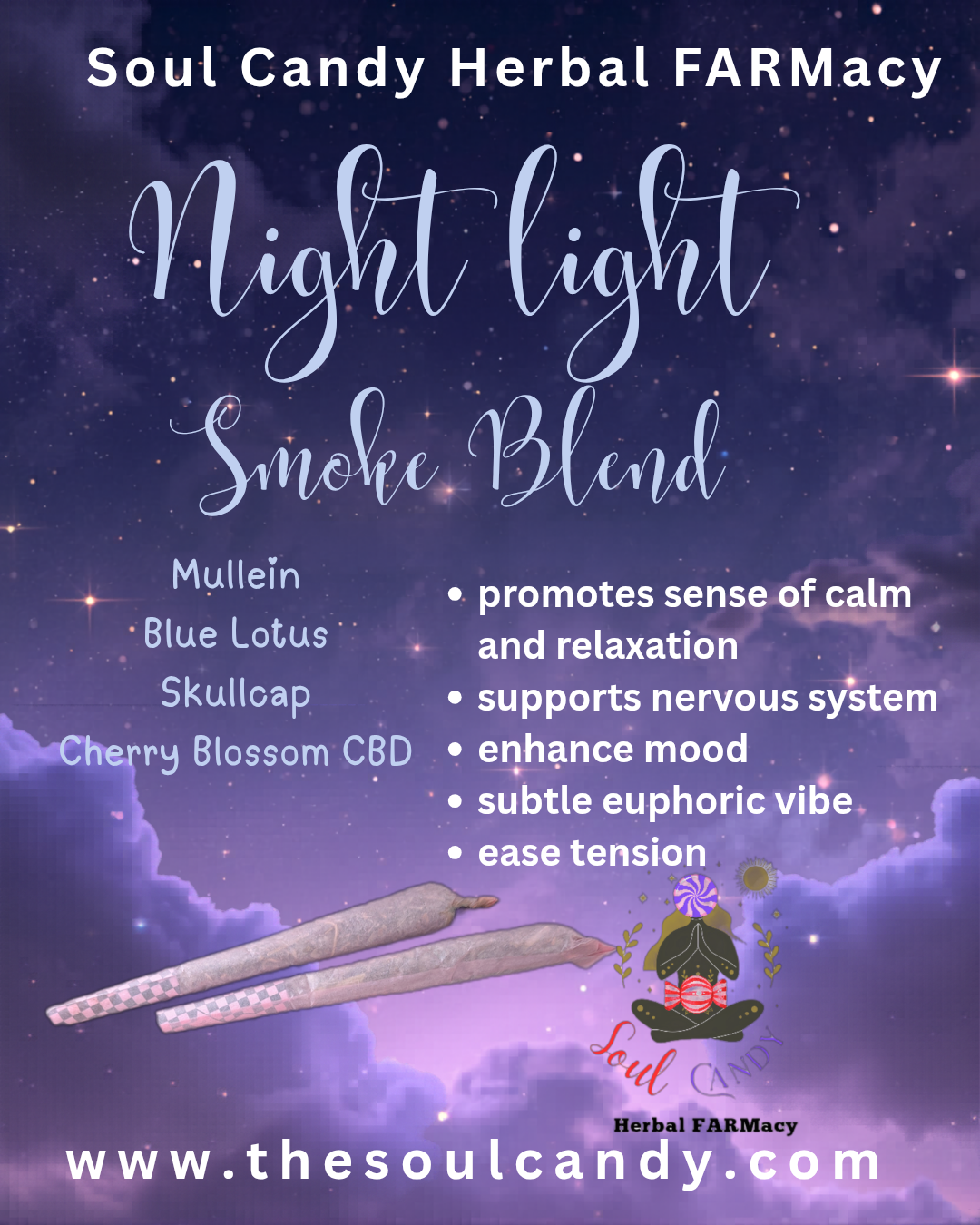 Night Light Herbal Smoke Blend