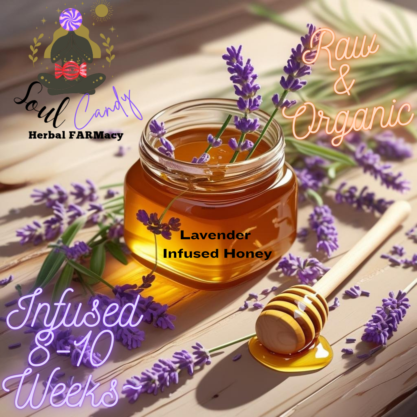 Lavender Infused Honey