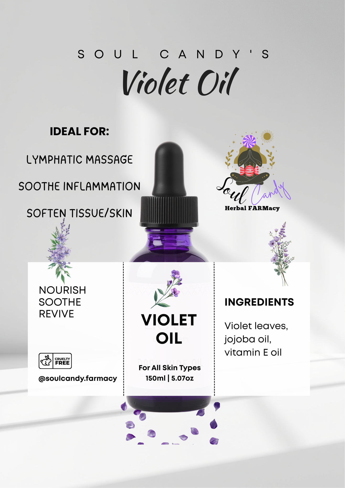 Violet Oil (w/Jojoba Oil)