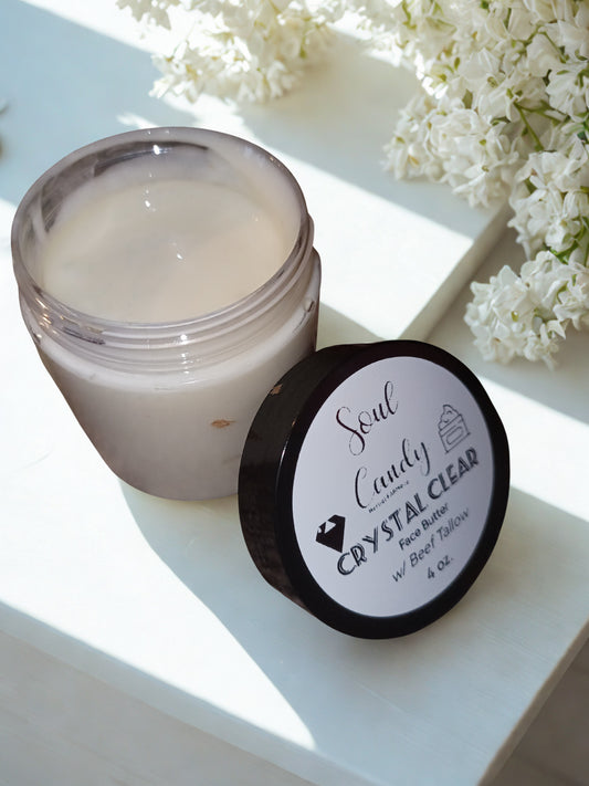 Crystal Clear Face Butter (w/Beef Tallow and Frankincense)